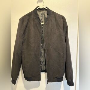 Topman black Bomber Jacket
